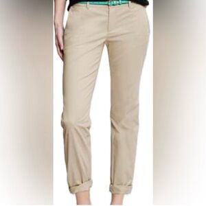 Banana Republic Women’s City Chino Beige Stretch Pants Size 8